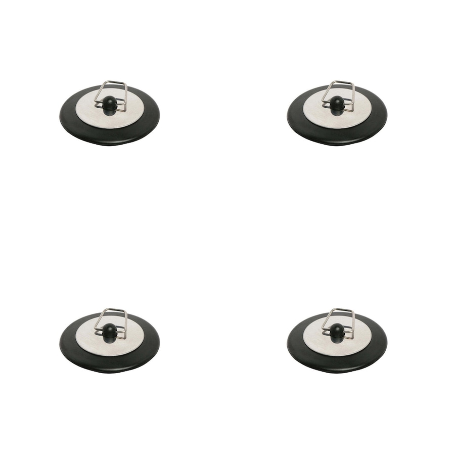 4PK Wiltshire Stainless Steel Standard Kitchen/Bathroom Sink Drain Plug Stopper