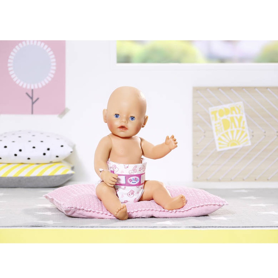 4x 5pc Baby Born Doll Nappies/Diaper Doll's Accessories for 43cm Kids Dolls 3y+