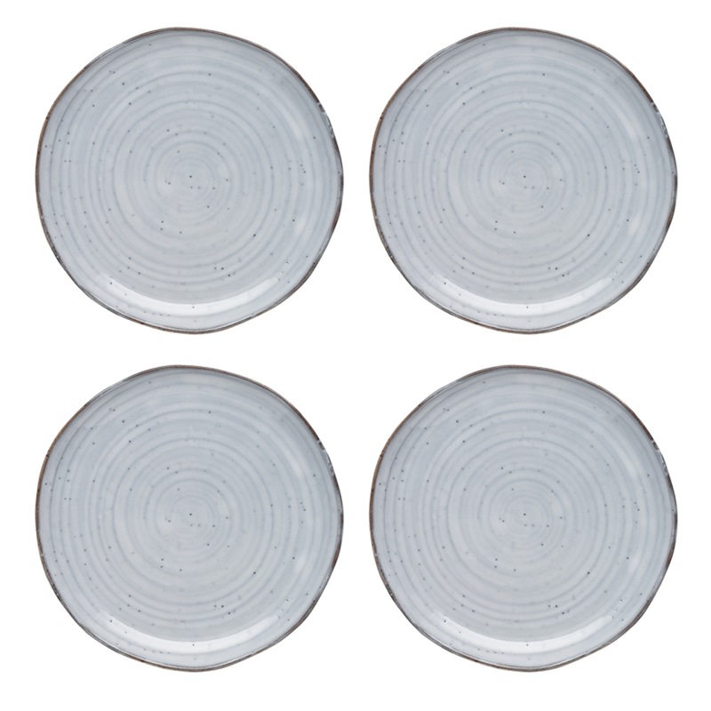 Buy 4x Ecology Ottawa Stoneware Rustic Dinner Plate Food/Meal/Platter