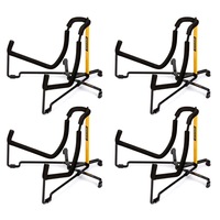 4x Hercules Travlite Acoustic Guitar/Vihuela Foldable Stand/Floor Rack Holder BK