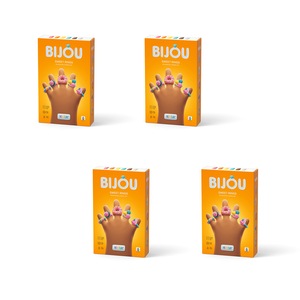 4x Hey Clay Bijou Sweet Rings Kids/Children Craft Jewelry Making Fun Play Toy 3+