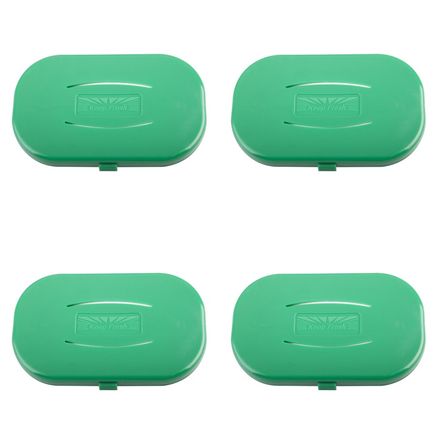 4x Keep Fresh Fruit/Vegetable Saver Sealer Food Storage Container Container