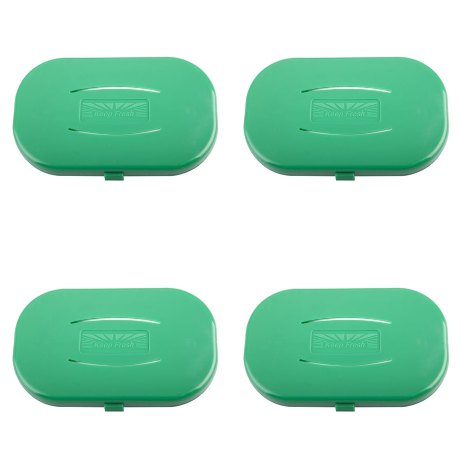 4x Keep Fresh Fruit/Vegetable Saver Sealer Food Storage Container Container