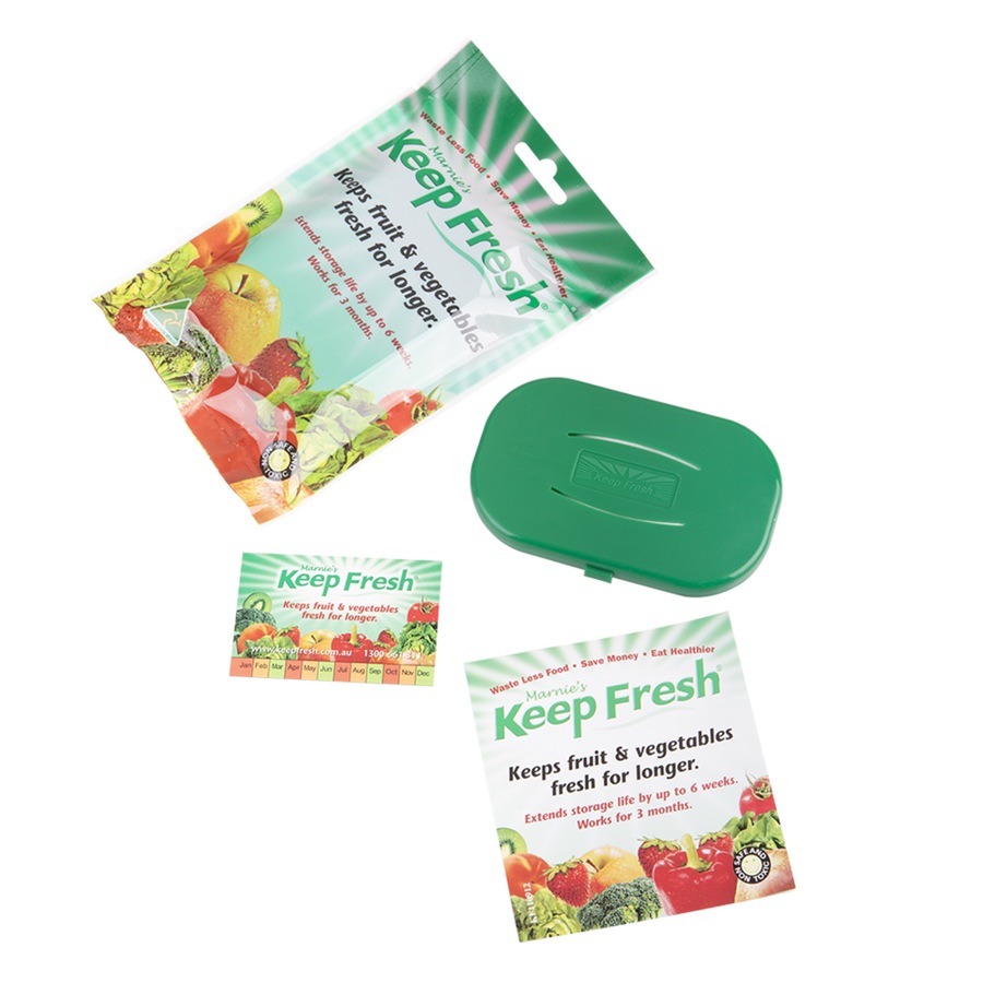 4x Keep Fresh Fruit/Vegetable Saver Sealer Food Storage Container Container