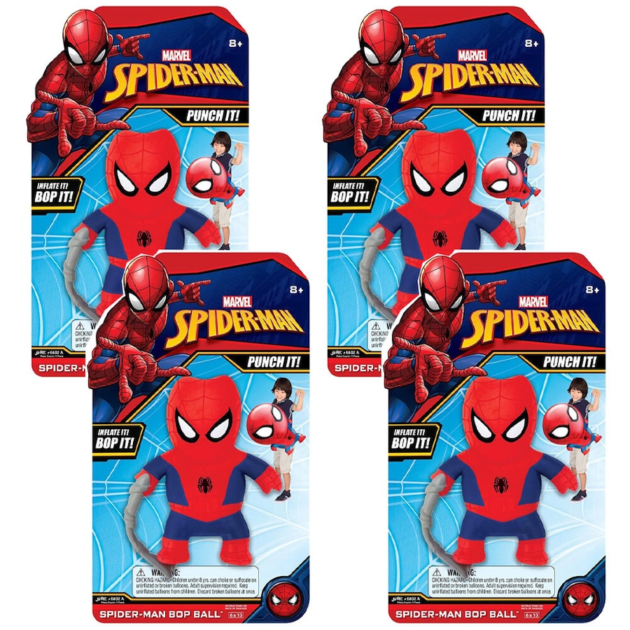 4x Marvel Pop It Ball Kids/Children Interactive Activity Play Toys Assorted 8y+