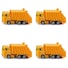 Buy 4x Siku 0811 Refuse Garbage Waste Truck Diecast Vehicle Kids ...