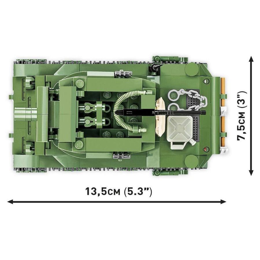 519pc World War 2 Howitzer Motor Carriage M8 Scott Building 13.5cm Kit 8y+