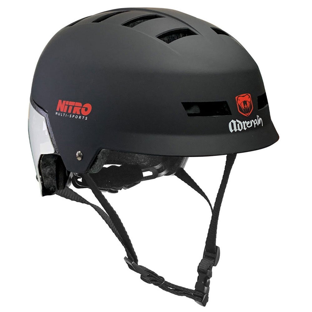 55-58cm Black Sport Clycling/Skate/Sport Hard Shell Head Protection Helmet Adult