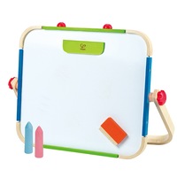 5pc Hape Anything 51.5cm Art Tabletop Studio w/ Whiteboard/Blackoard For Kids 3+