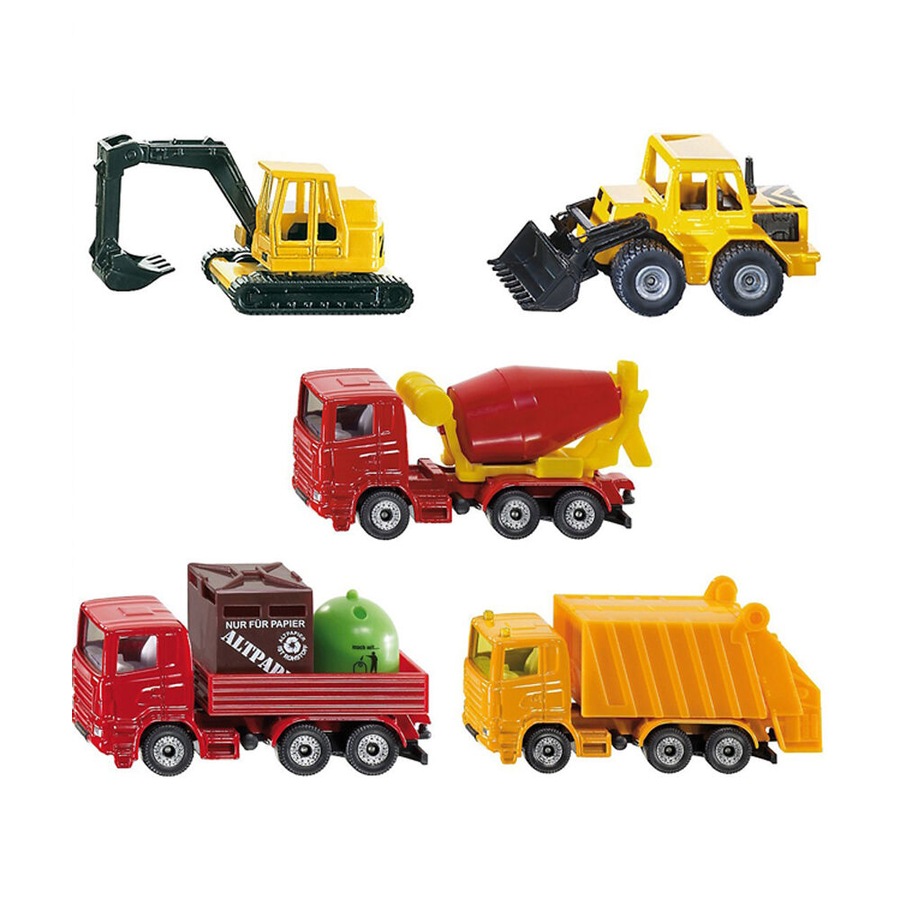 5pc Siku Construction Diecast Miniature Vehicles Set Kids/Children Play Toy 3y+