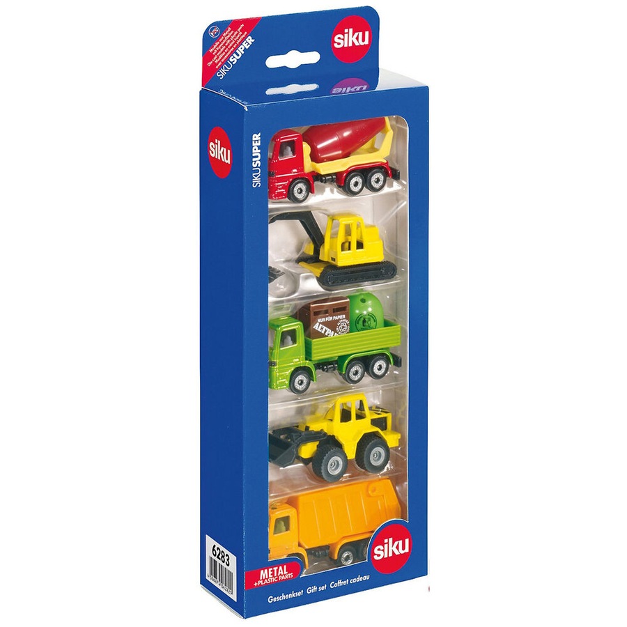 5pc Siku Construction Diecast Miniature Vehicles Set Kids/Children Play Toy 3y+