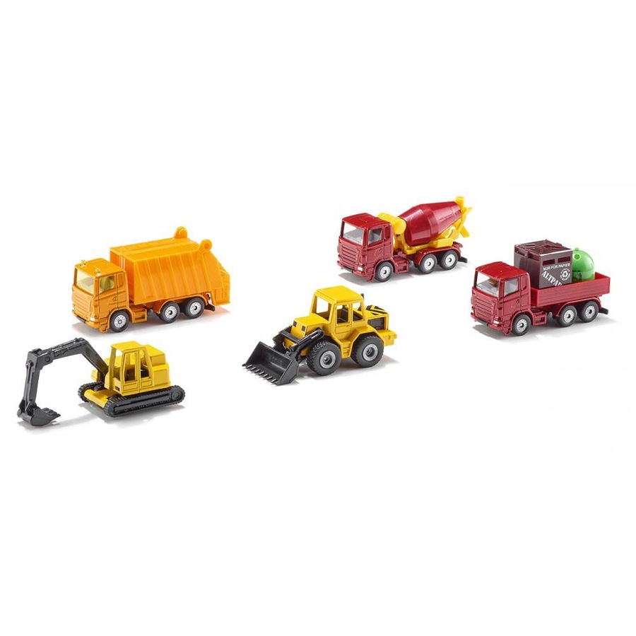5pc Siku Construction Diecast Miniature Vehicles Set Kids/Children Play Toy 3y+