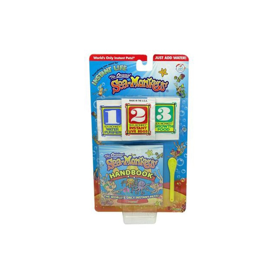 The Original Sea-Monkeys Instant Life Blister Card Set 25.5cm Kids Toy 6+