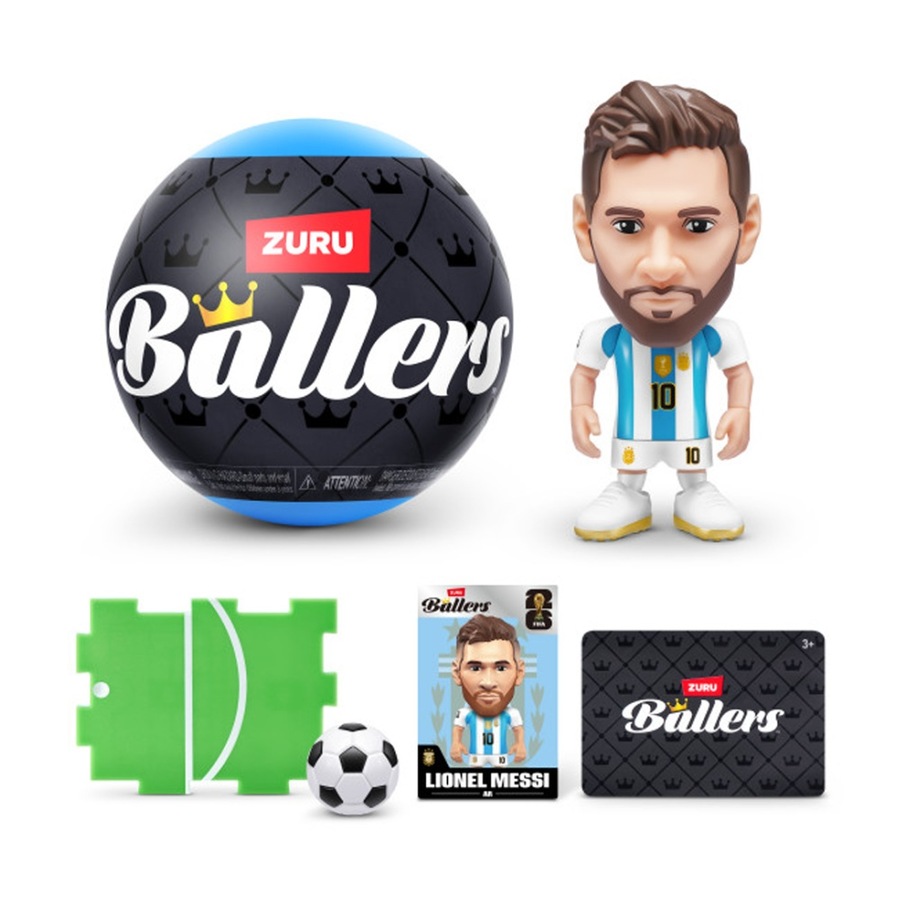 5PK Zuru FIFA World Cup 2026 TM Ballers Kids Figurine Toy 3y+ Assorted