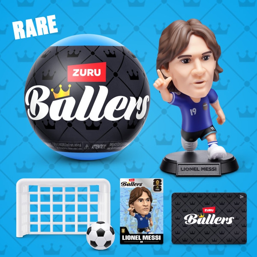 5PK Zuru FIFA World Cup 2026 TM Ballers Kids Figurine Toy 3y+ Assorted