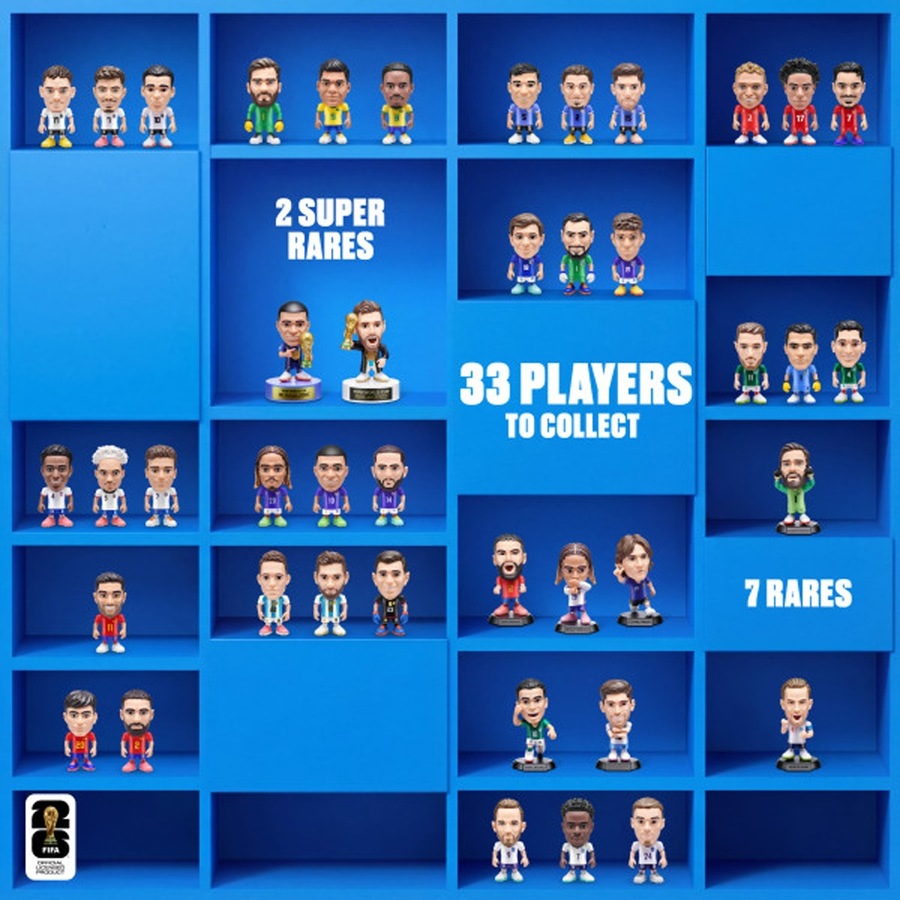 5PK Zuru FIFA World Cup 2026 TM Ballers Kids Figurine Toy 3y+ Assorted