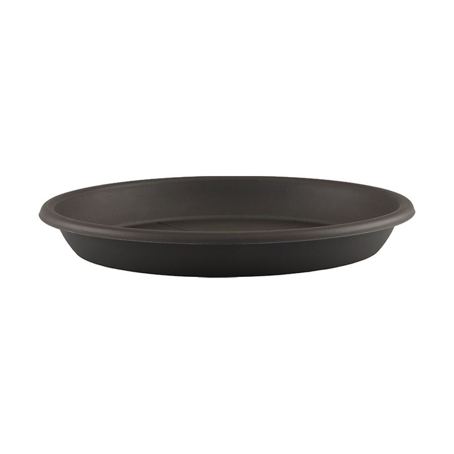 5x Artevasi Round Plastic Indoor/Outdoor Saucer For Pot 30x4.3cm Anthracite