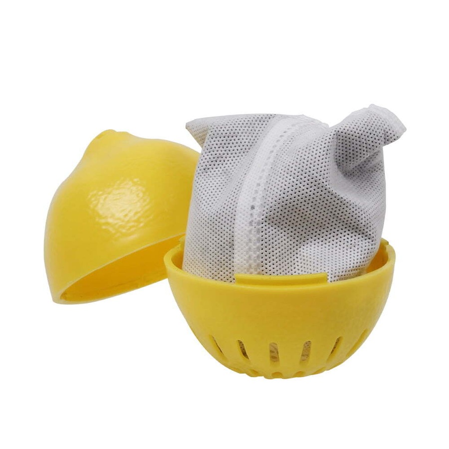 5x Eco Basics Fridge Deodoriser Refill Charcoal Odour Eliminator Remover White