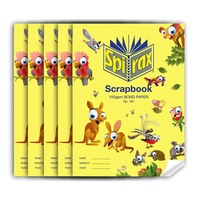 5x Spirax 100 GSM 64 Pages Unruled No.150 Bond Paper Scrapbook School Notebook