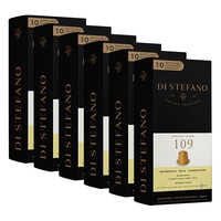 60pc Di Stefano 54g Coffee Capsules/Pod Speciality Blend 109 f/Nespresso Machine
