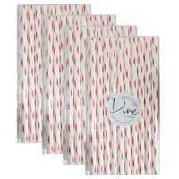 60pc Disposable 20cm Paper Drink Straw Birthday/Party Drinkware Natives Floral