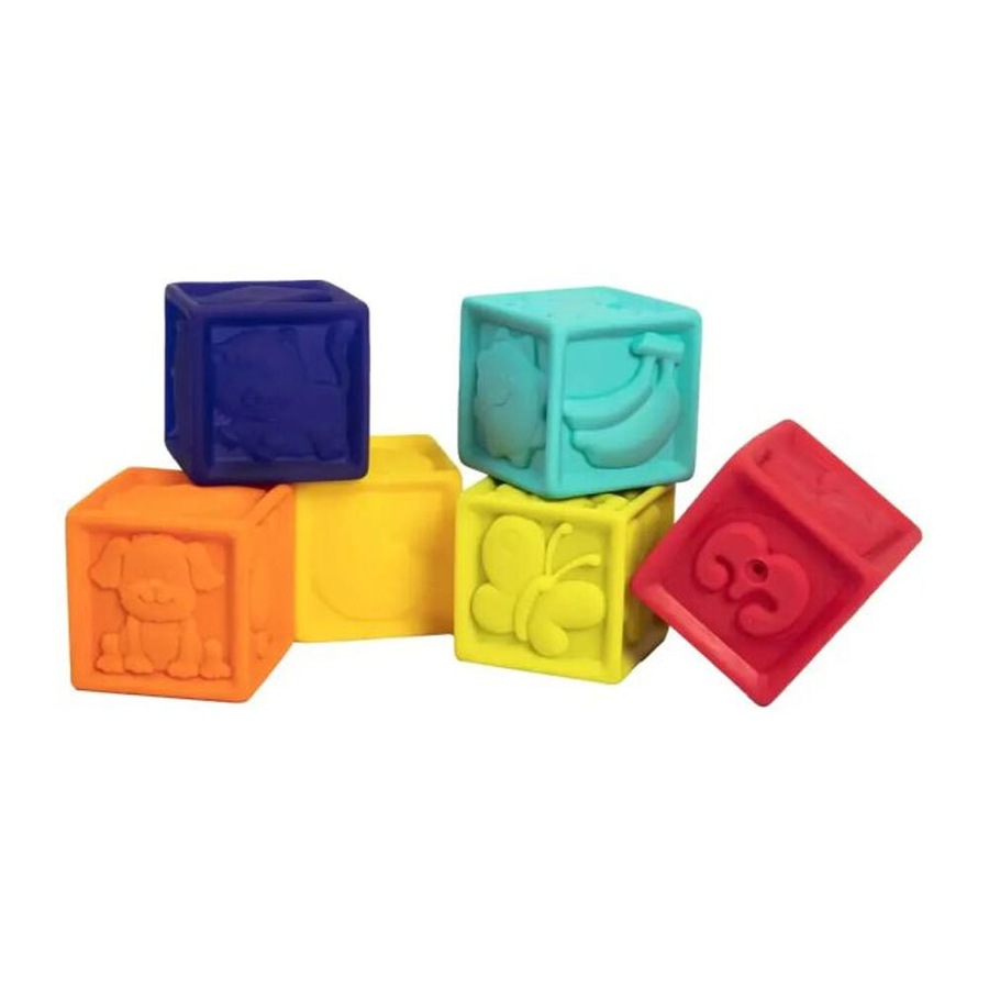 6pc ELC Squashy Soft Blocks Kids/Childrens Play Toy 6m+