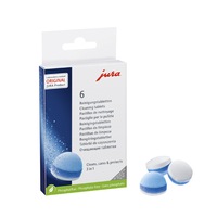 6pc Jura 3-Phase Esspresso/Coffee Machine Residue Cleaning/Flushing Tablets