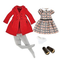 6pc Kruselings Outfit English Rose Accessory Costume Toy For 23cm Dolls 3y+