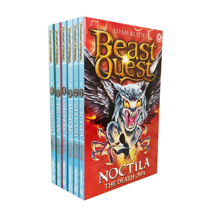 Buy 6pc Promotional Beast Quest Series 10 Children's Book Collection ...