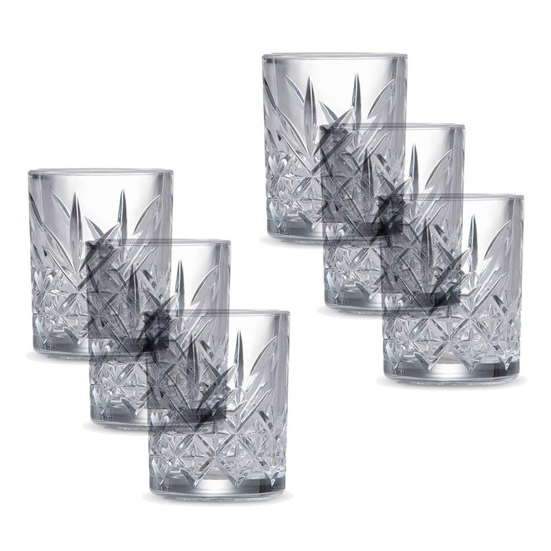 Buy 6pc Salt & Pepper Winston Shot Glasses 60ml Drinking/Parties