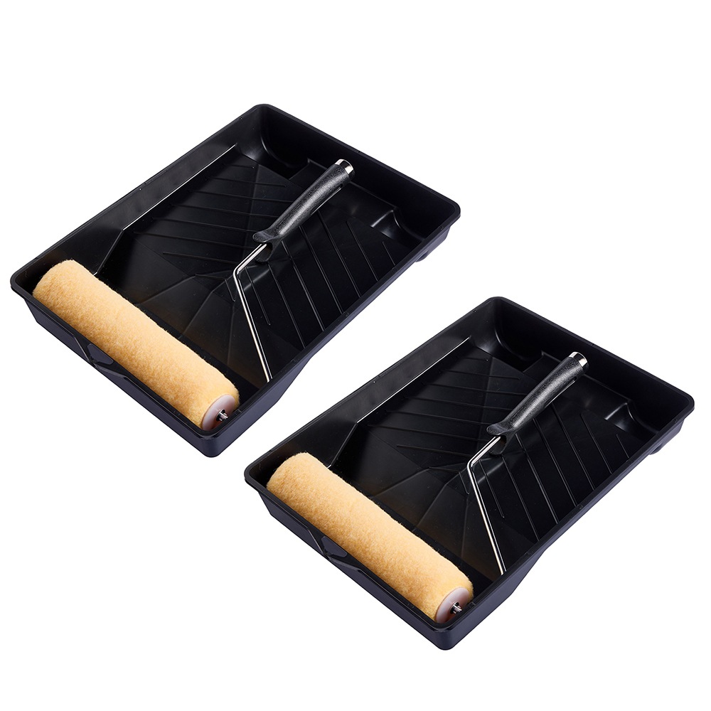 6pc Supercraft Paint Brush Interior/Exterior Roller With Tray 230mm 9mm NAP Australia