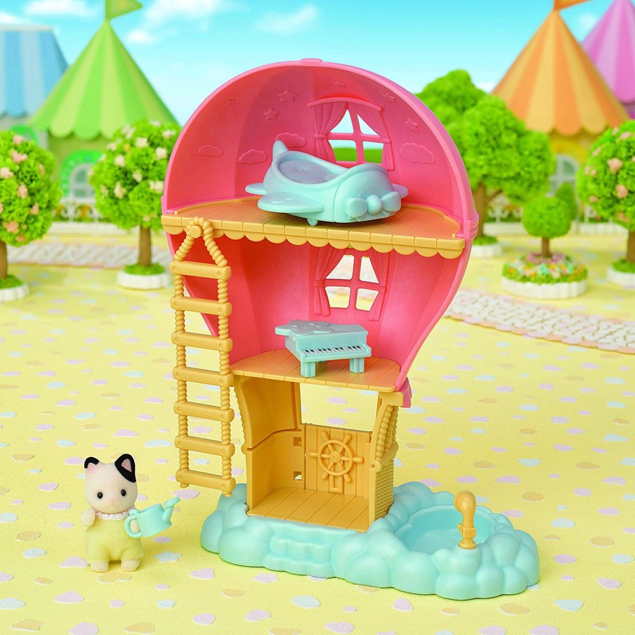 6pc Sylvanian Families Baby Balloon Playhouse Kids Miniature Figure Toy Set 3y+
