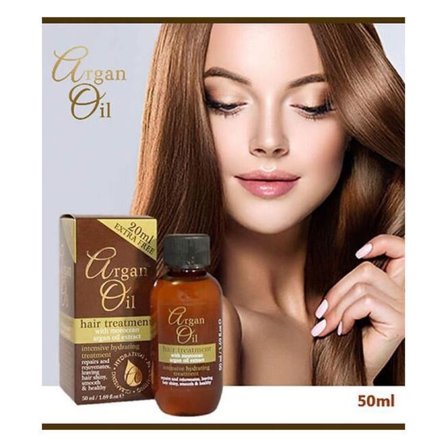 6PK Argan Oil Hair Treatment 50ml w/ Moroccan Extract Hydrating Care All Types