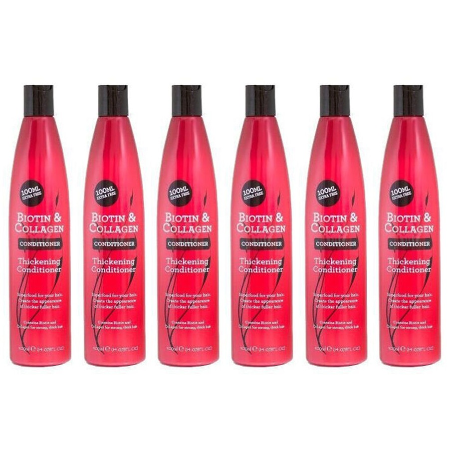 6PK Biotin & Collagen Thickening Conditioner 400ml For Most Hair Types