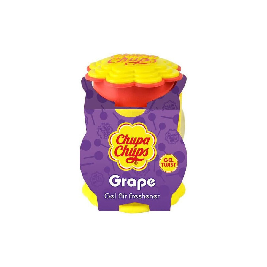 6PK Chupa Chups 73g Air Freshener Gel Twist Assorted Home Room Fragrance