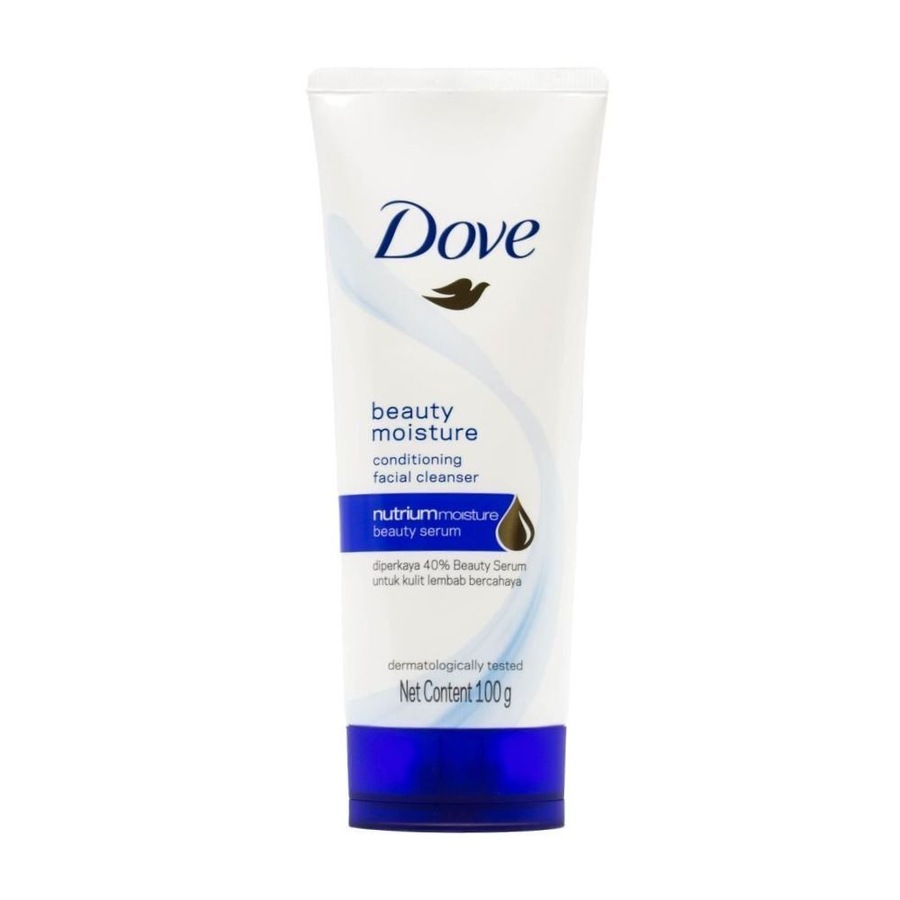 6PK Dove 100g Conditioning Facial Skin Cleanser Womens Beauty Moisture Serum