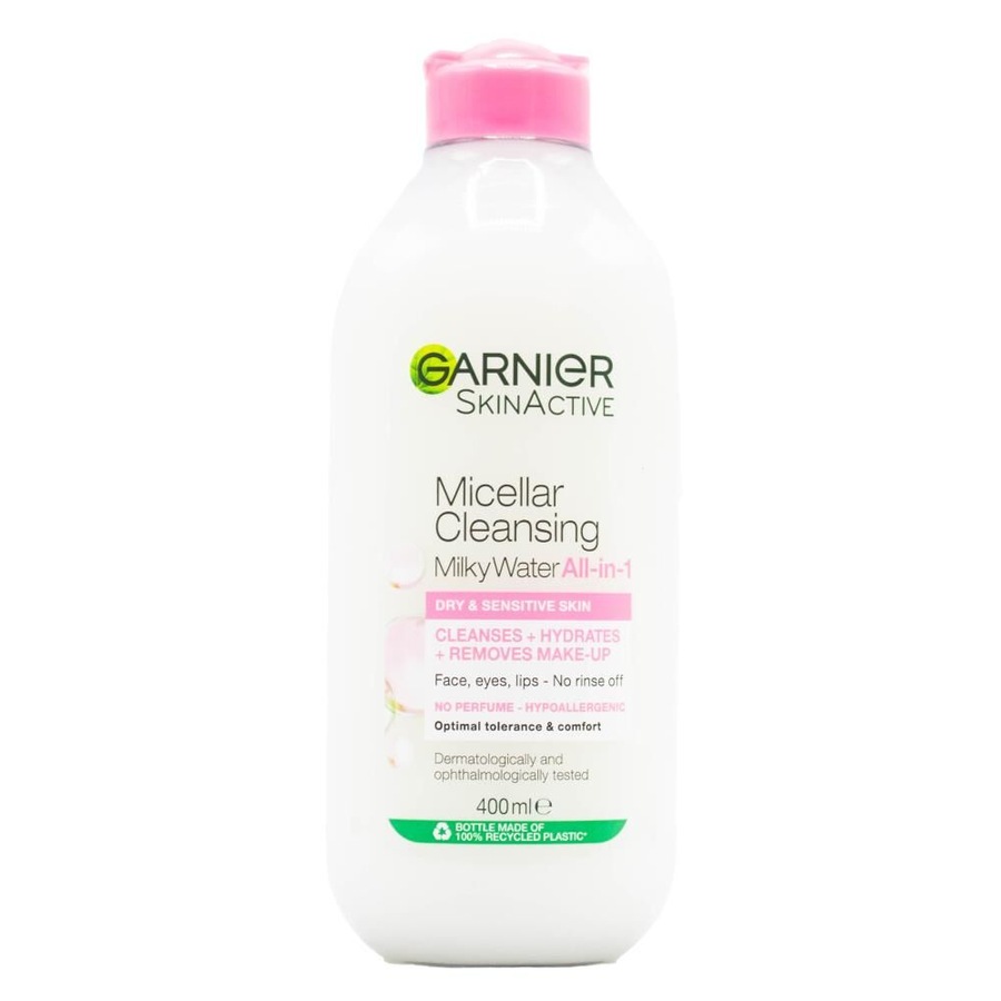 6PK Garnier SkinActive Micellar Cleansing Milky Water Makeup Remover 400ml
