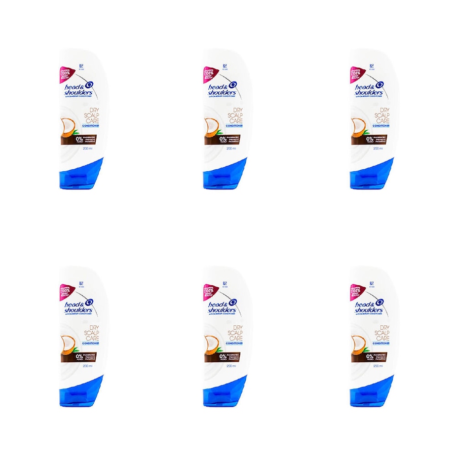 6PK Head & Shoulders 200ml Anti Dandruff Dry Scalp Hydrating Hair Conditioner