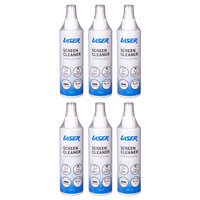 6PK Laser 250ml Cleaning Spray Cleaner for Electronics/Laptop Monitor PC Screens