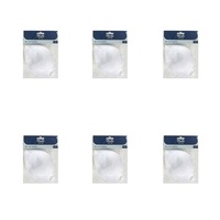 6PK Malli Sewing Sponge Removable Bra Pad Lingerie Inserts Semi Round Assorted