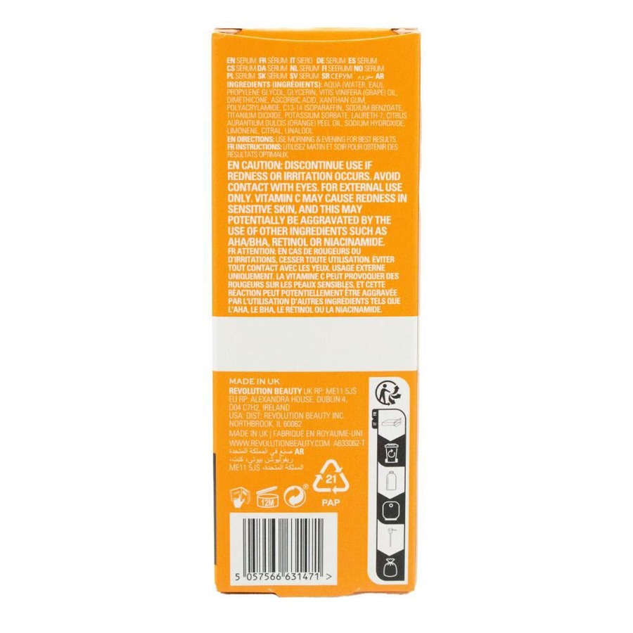 6PK Revolution Skin 3% Vitamin C Serum Brighten 30ml Face Brightening Care