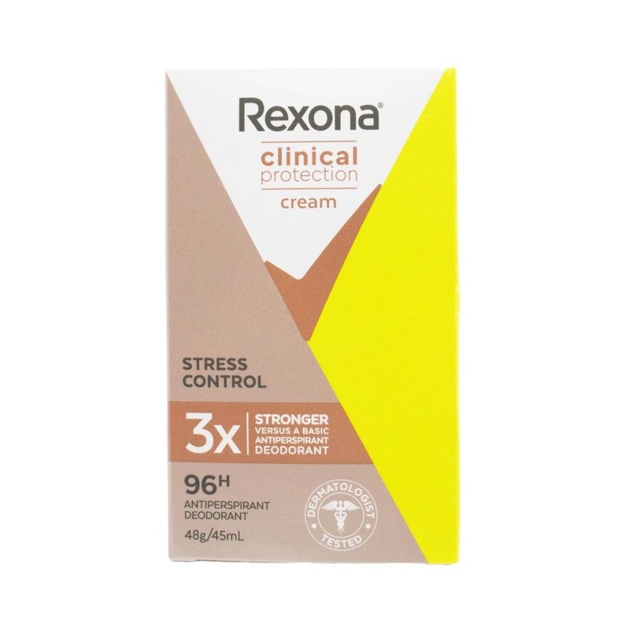 6PK Rexona Antiperspirant Deodorant Cream Clinical Protection 96Hr Protect 45ml