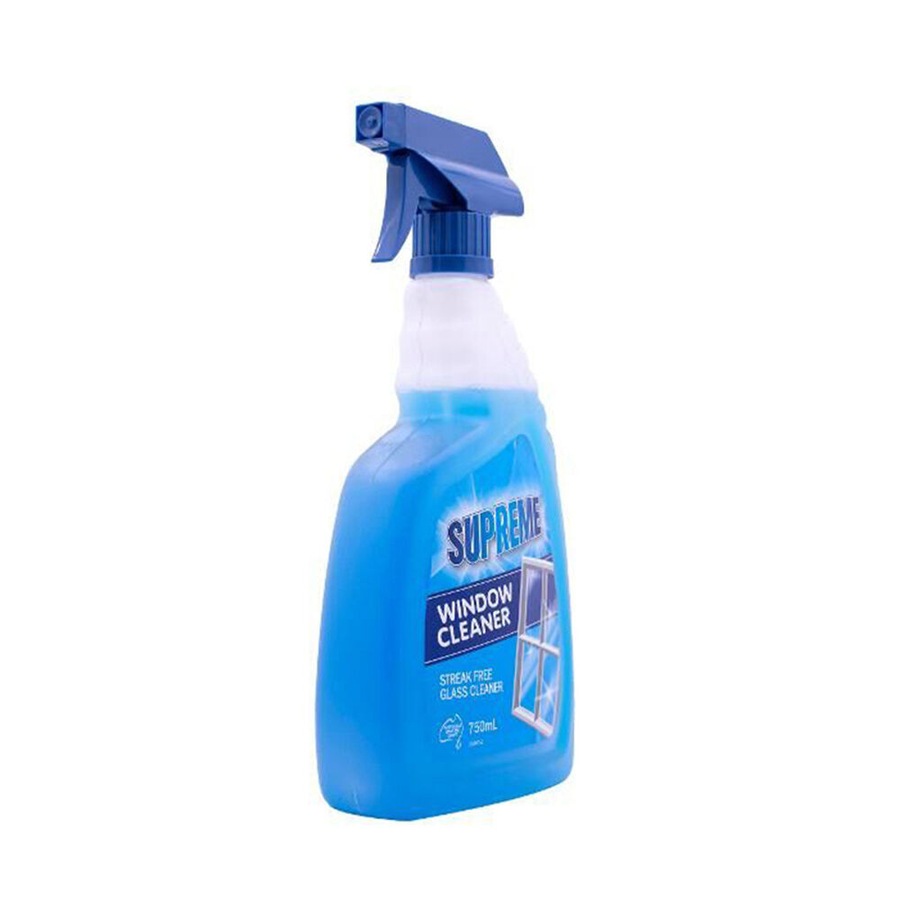 6PK Supreme Window Cleaner Glass Surface Cleaner Streak-Free Crystal Shine 750ml
