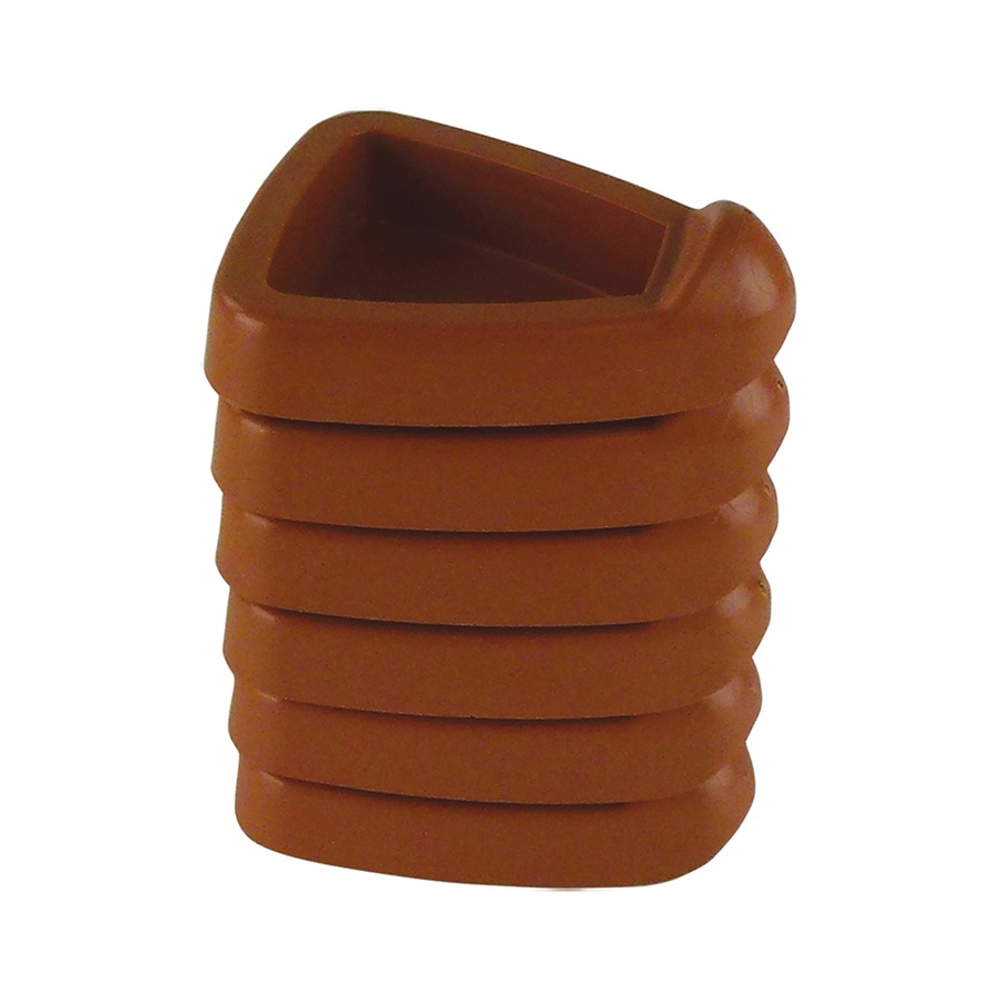 6x 6pc Homeleisure Pot Feet Terracotta Outdoor Decorative Home Garden Decor