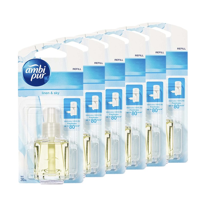 Buy 6x Ambi Pur 20ml Home Wall Plug Electric Diffuser Refill