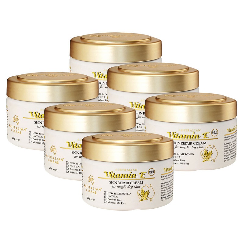 Buy 6x Australian Creams MKII 250g Vitamin E NonGreasy Skin Repair