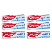 6x Colgate 110g Sensitive Fluoride Toothpaste Dental/Oral Care Whitening