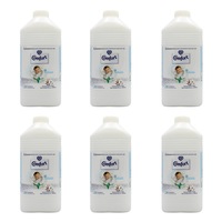 6x Comfort Fabric Conditioner Pure Natural Gentle Mild Hypoallergenic Care 2L
