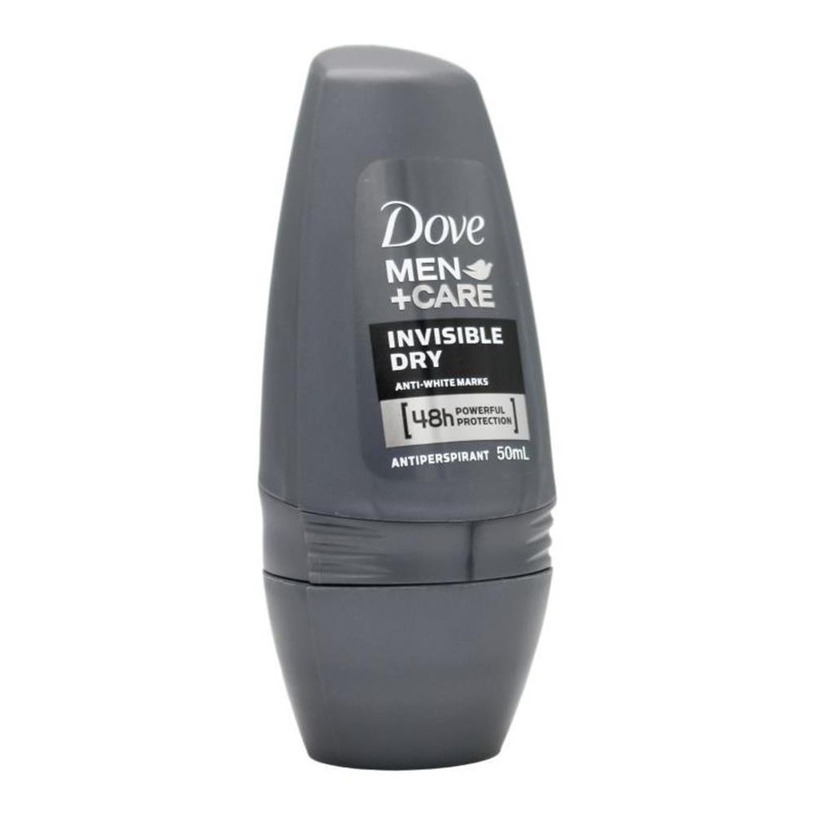 6x Dove 50ml Antiperspirant Deodorant Roll On Mens 48h Protection Invisible Dry