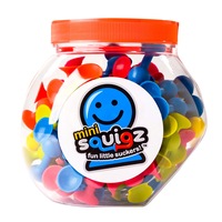 75pc Fat Brain Toys Mini Squigz Suction Construction Toy 5y+ Kids/Child Fun Play